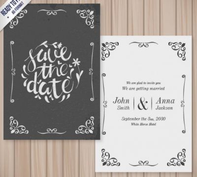 design undangan pernikahan